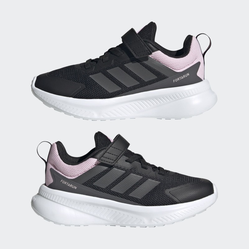 adidas Kids' Fortarun 4.0 Shoes - Black