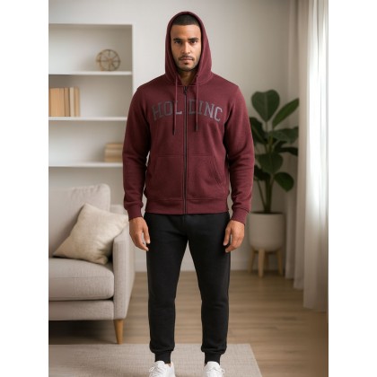 طقم تريننج جاكيت + بنطلون قماش مجكر خريفي ربيعي