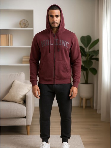 طقم تريننج جاكيت + بنطلون قماش مجكر خريفي ربيعي