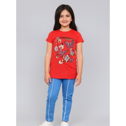 بجامة بناتي قطعتين صيفي