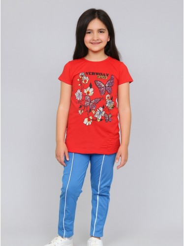 بجامة بناتي قطعتين صيفي