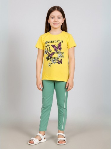 بجامة بناتي قطعتين صيفي