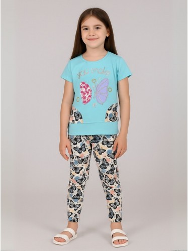 بجامة بناتي قطعتين صيفي