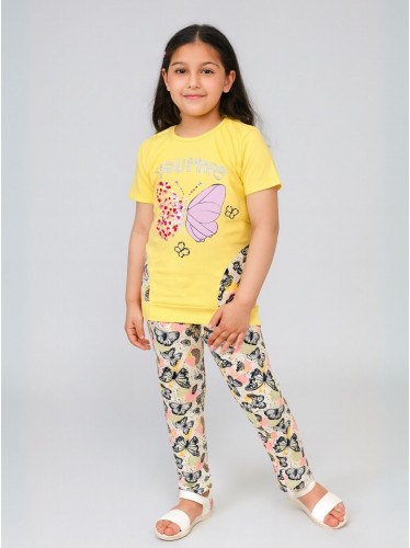 بجامة بناتي قطعتين صيفي