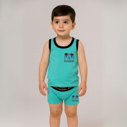 طقم داخلي شباح + شورت للأطفال