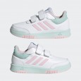 adidas Kids' Tensaur Hook and Loop Shoes - White