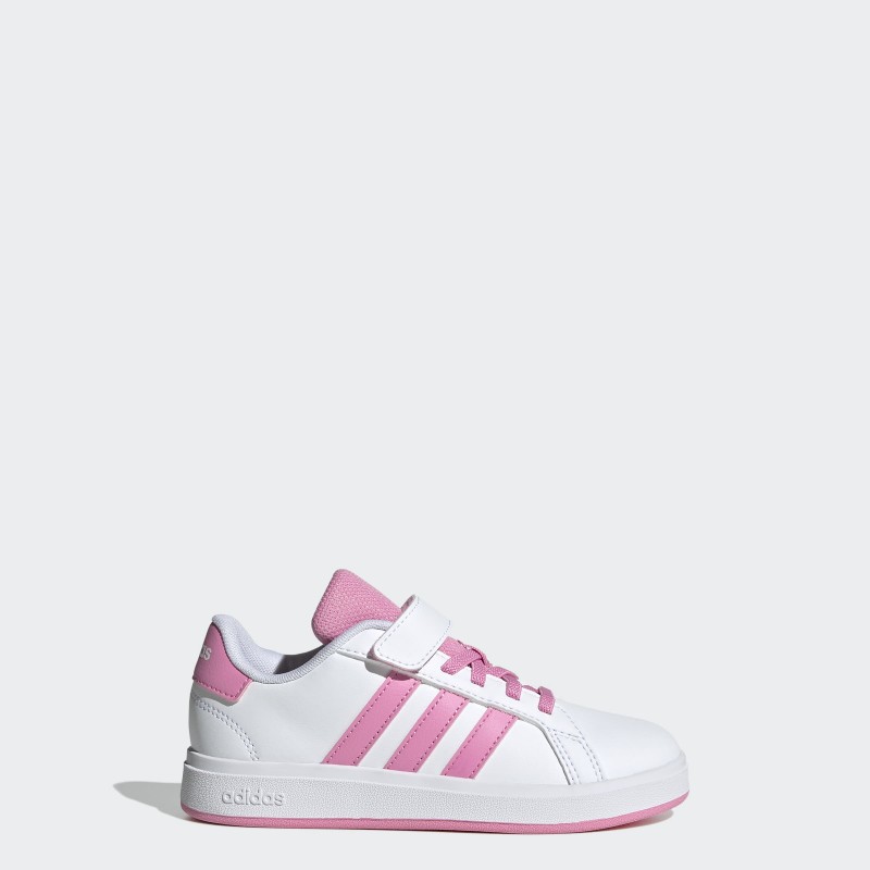 adidas Kids' Grand Court 2.0 Shoes - White