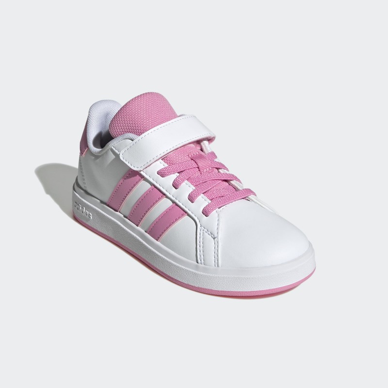 adidas Kids' Grand Court 2.0 Shoes - White