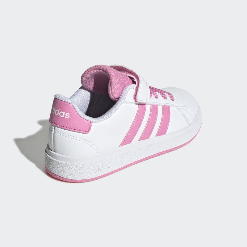 adidas Kids' Grand Court 2.0 Shoes - White