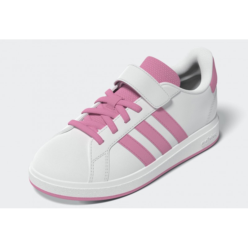 adidas Kids' Grand Court 2.0 Shoes - White
