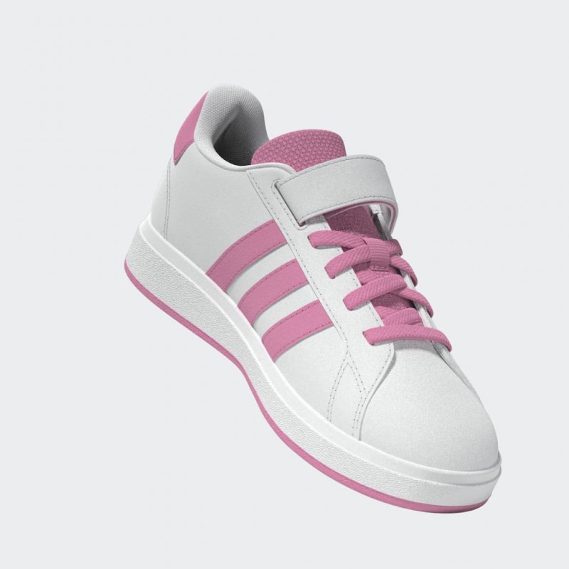 adidas Kids' Grand Court 2.0 Shoes - White