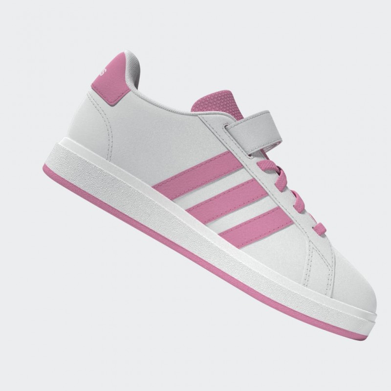 adidas Kids' Grand Court 2.0 Shoes - White