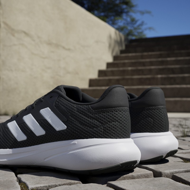 adidas Men's Response Runner Shoes - Black
