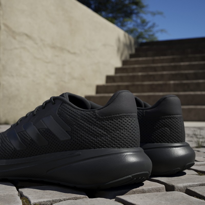 adidas Men's Response Runner Shoes - Black