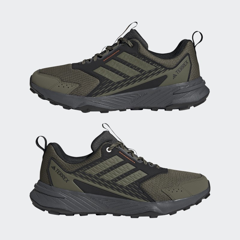 adidas Men's Tracefinder Trail Running Shoes - Green