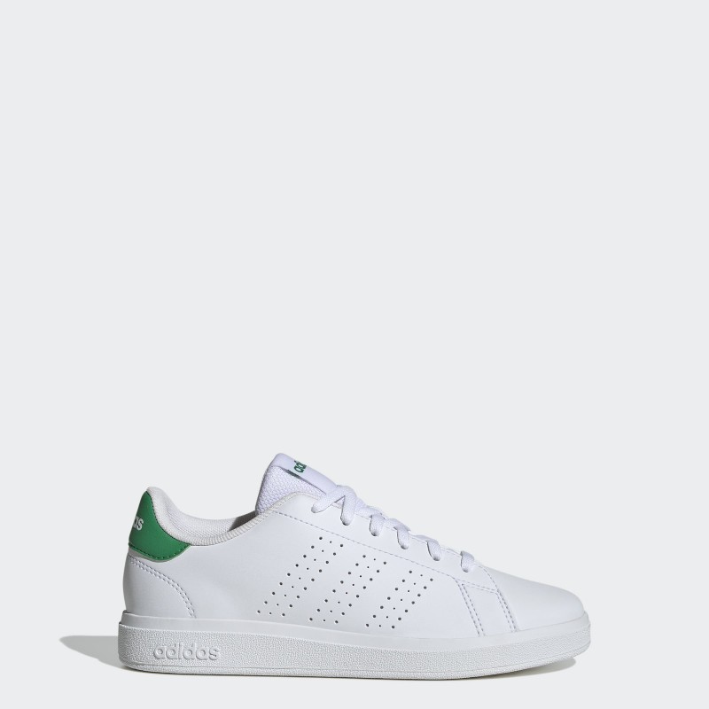 adidas Kids' Advantage Base 2.0 Shoes - White