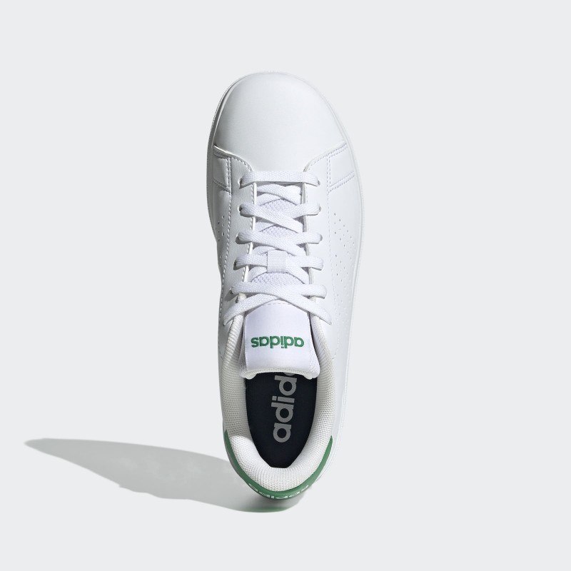 adidas Kids' Advantage Base 2.0 Shoes - White