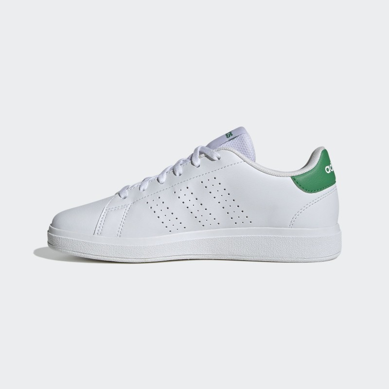 adidas Kids' Advantage Base 2.0 Shoes - White
