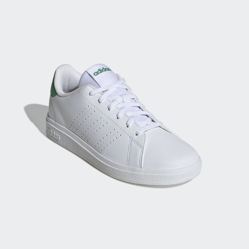 adidas Kids' Advantage Base 2.0 Shoes - White