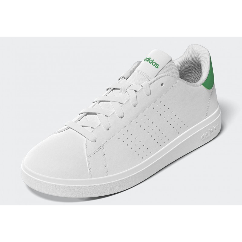 adidas Kids' Advantage Base 2.0 Shoes - White