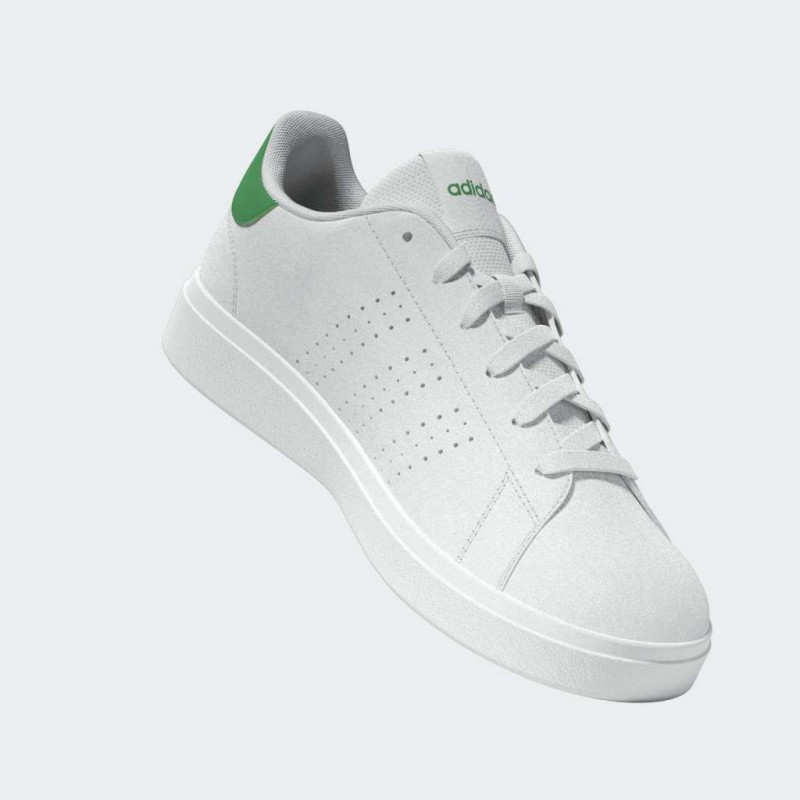 adidas Kids' Advantage Base 2.0 Shoes - White