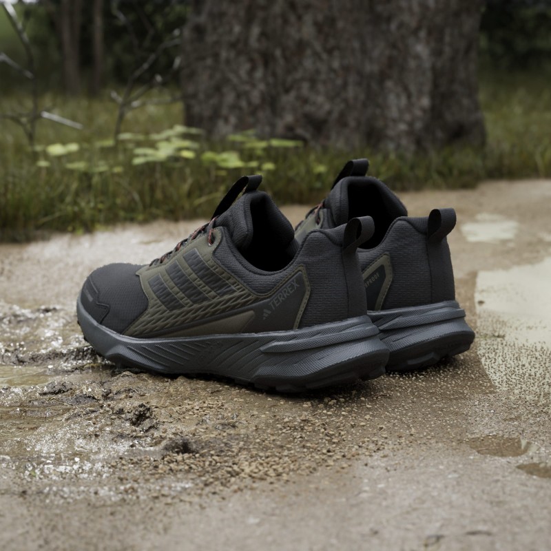 adidas Men's Terrex Tracefinder 2 CLIMAPROOF Trail Shoes - Green