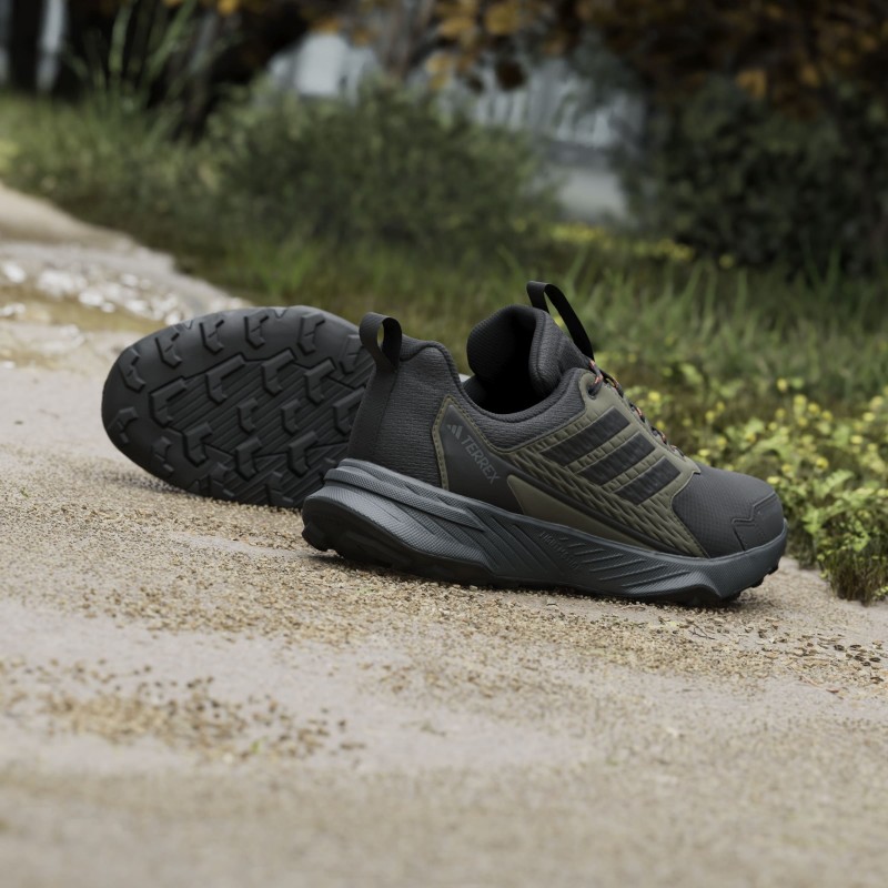 adidas Men's Terrex Tracefinder 2 CLIMAPROOF Trail Shoes - Green