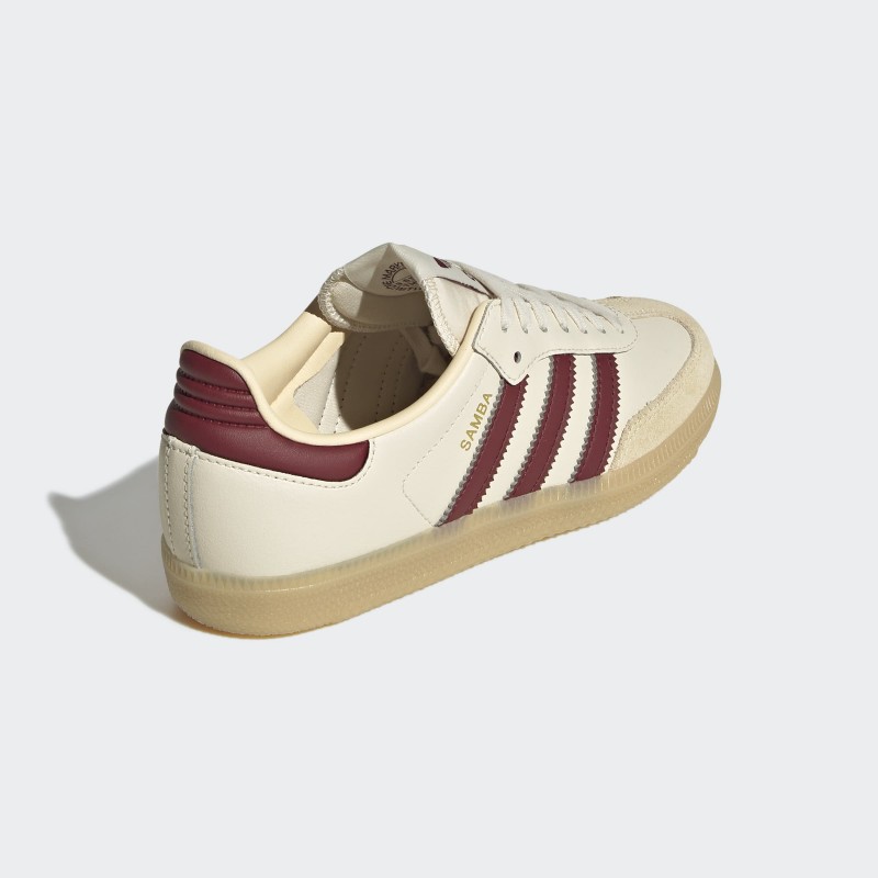 adidas Womens' Samba OG Shoes - Beige