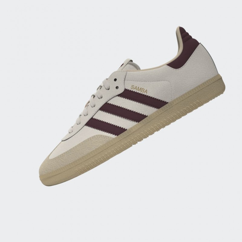 adidas Womens' Samba OG Shoes - Beige
