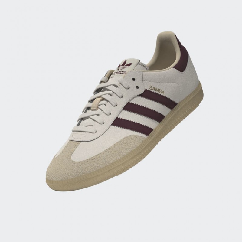 adidas Womens' Samba OG Shoes - Beige