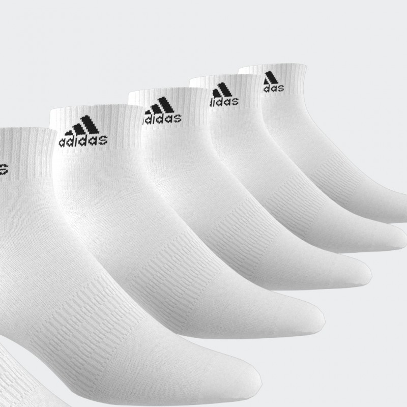 adidas Unisex' Thin and Light Sportswear Ankle Socks 6 Pairs