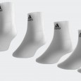 adidas Unisex' Thin and Light Sportswear Ankle Socks 6 Pairs