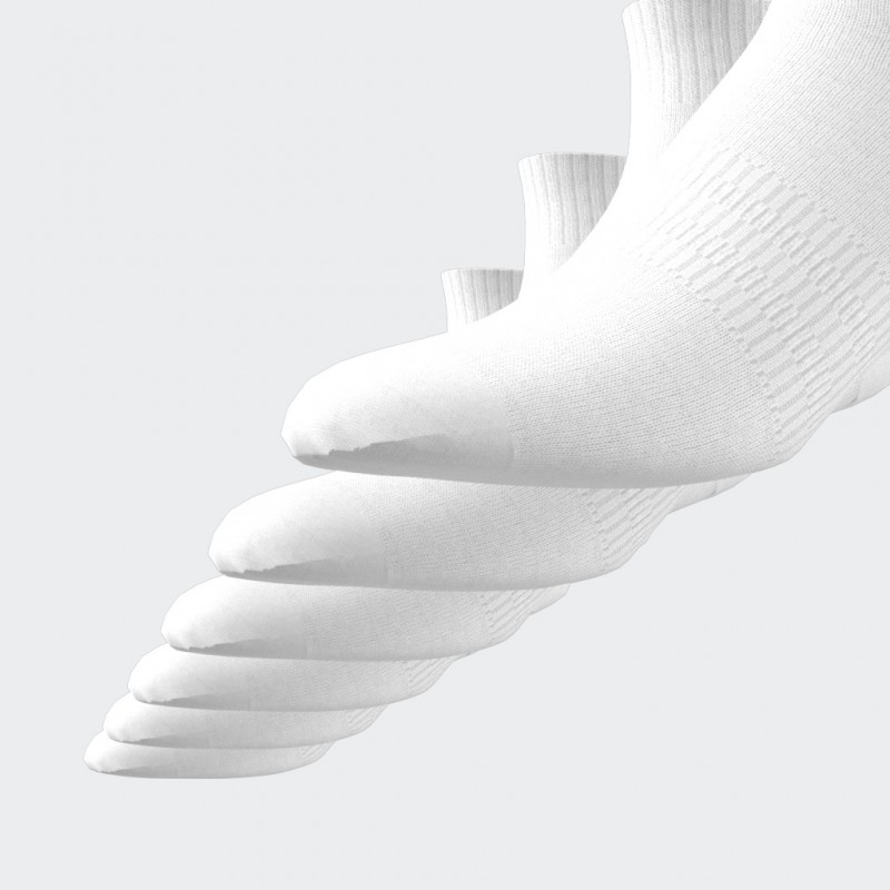 adidas Unisex' Thin and Light Sportswear Ankle Socks 6 Pairs