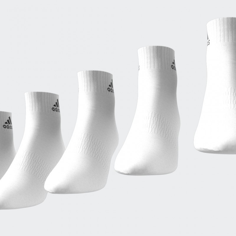 adidas Unisex' Thin and Light Sportswear Ankle Socks 6 Pairs