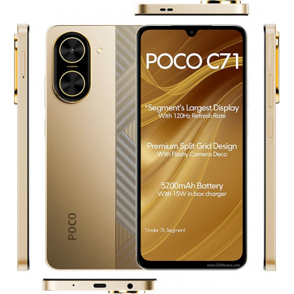 Xiaomi Poco C71 128GB & 4GB RAM كفالة سنة