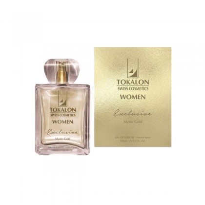 TOKALON SWISS COSMATICS WOMEN EXCLUSIVE MYSTIC GOLD EDT 100ML