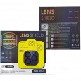 حماية عدسة كاميرا لآيفون  16Pro Max/ 16 Pro مصنوعة من زجاج مقوّى قطعة واحدة - لون أسود