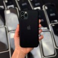 حماية ظهر سيليكون للايفون 11Pro Max 6.5 بجودة عالية مع لوجو ابل- لون أسود