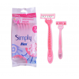 طقم شفرات حلاقة 5 قطع ستاتية للجسم Simply Max