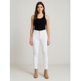 بنطلون جينز للنساء لون أبيض