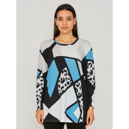 بلوزة بأكمام طويلة للنساء