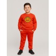 بجامة بأكمام طويلة للأطفال لون أحمر