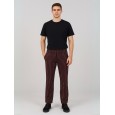 بنطلون كاجوال مخطط رجالي لون أسود