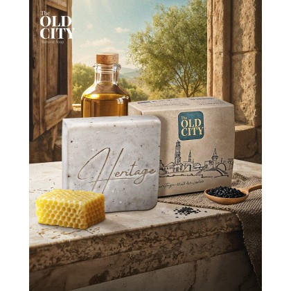 صابون بمستخلص حبة البركة من اولد سيتي Old City حجم 155 غم