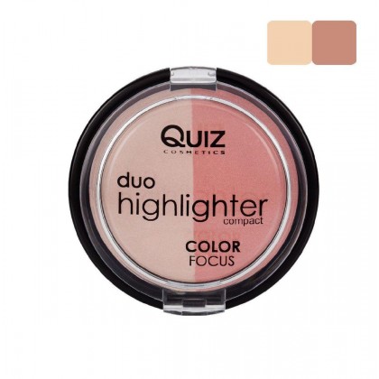 هايلايتر ثنائي – QUIZ Color Focus Duo