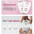 v-739 ماكينة إزالة الشعر 3 فى 1 للنساء من VGR للعناية بالجسم