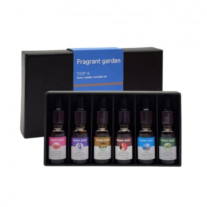 Fragrant Garden – مجموعة الزيوت العطرية القابلة للذوبان في الماء (6×10ml)
