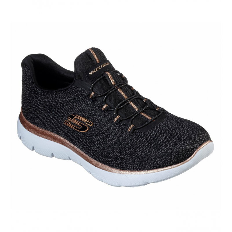 Skechers Women's Summits Fresh Take Slip-On Lace-Up Shoes