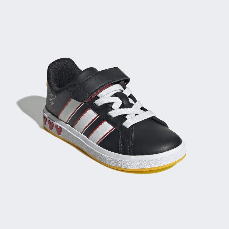 adidas Kids' Disney Mickey Mouse Grand Court Shoes - Black