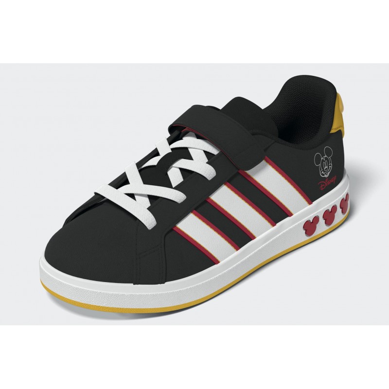 adidas Kids' Disney Mickey Mouse Grand Court Shoes - Black